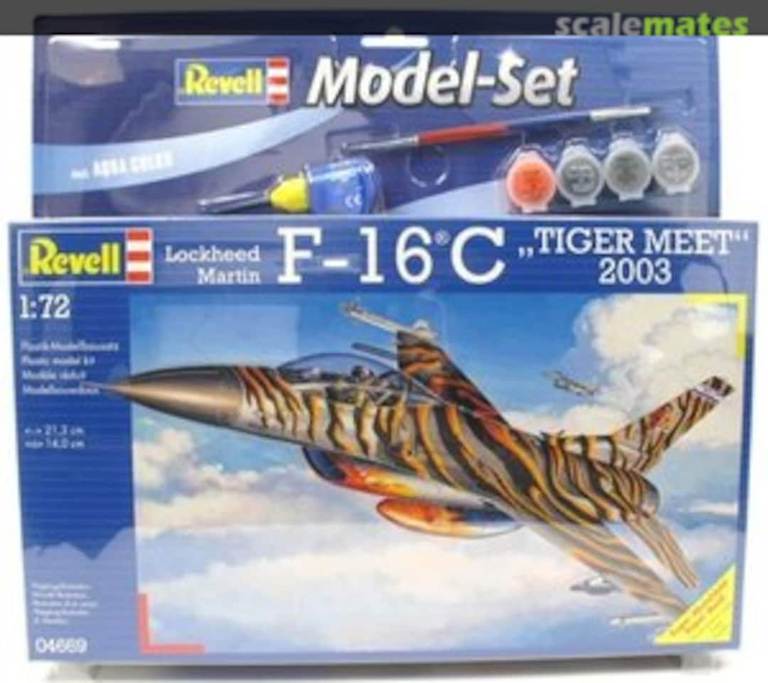 Boxart Lockheed Martin F-16C "Tiger Meet" 2003 64669 Revell