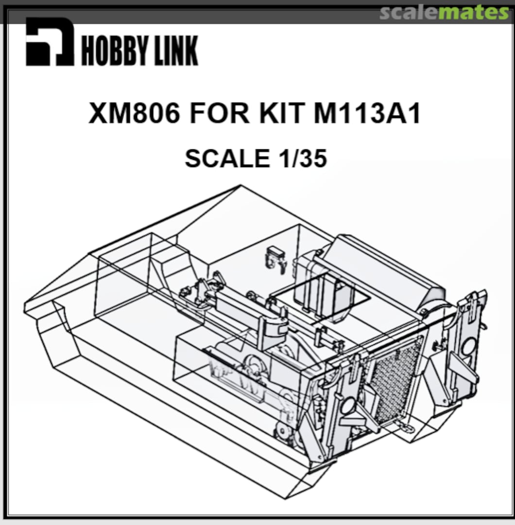 Boxart XM806 conversion set  Hobby Link