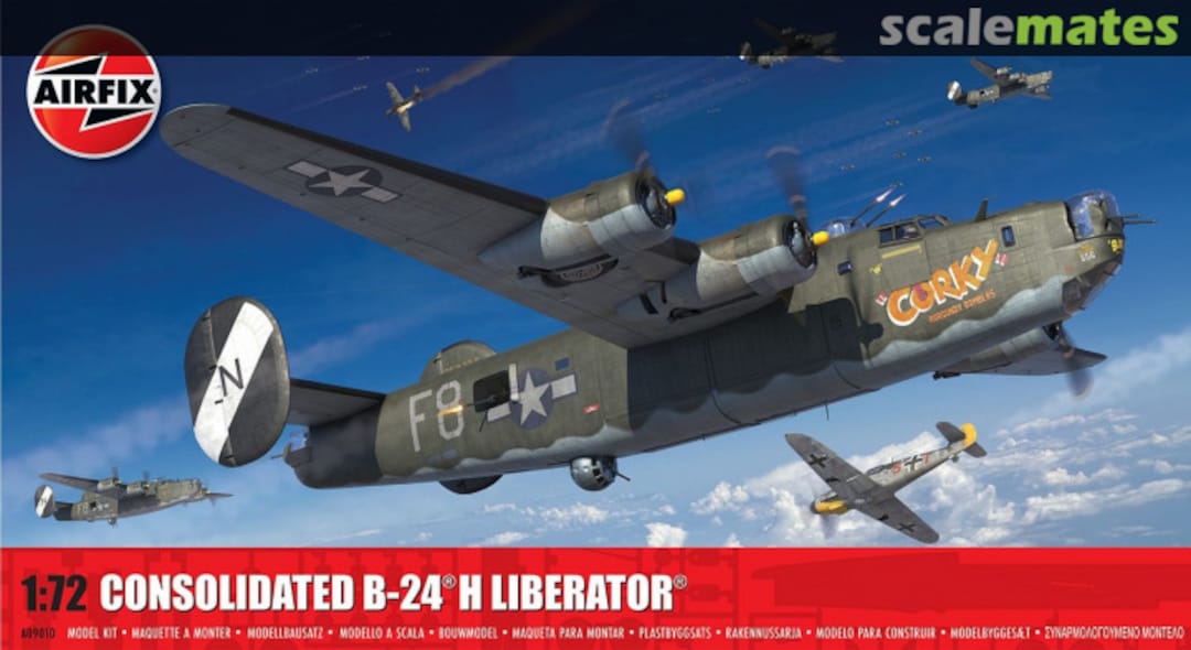 Boxart Consolidated B-24 H Liberator A09010 Airfix