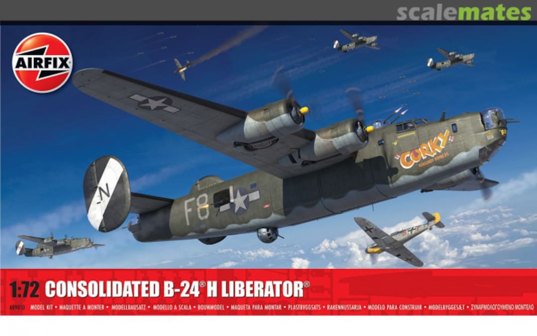 Boxart Consolidated B-24H Liberator A09010 Airfix