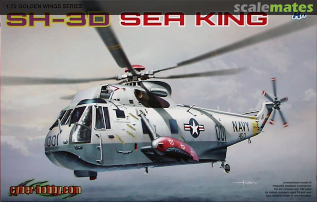 Boxart Sikorsky SH-3D Sea King 5109 Cyber Hobby