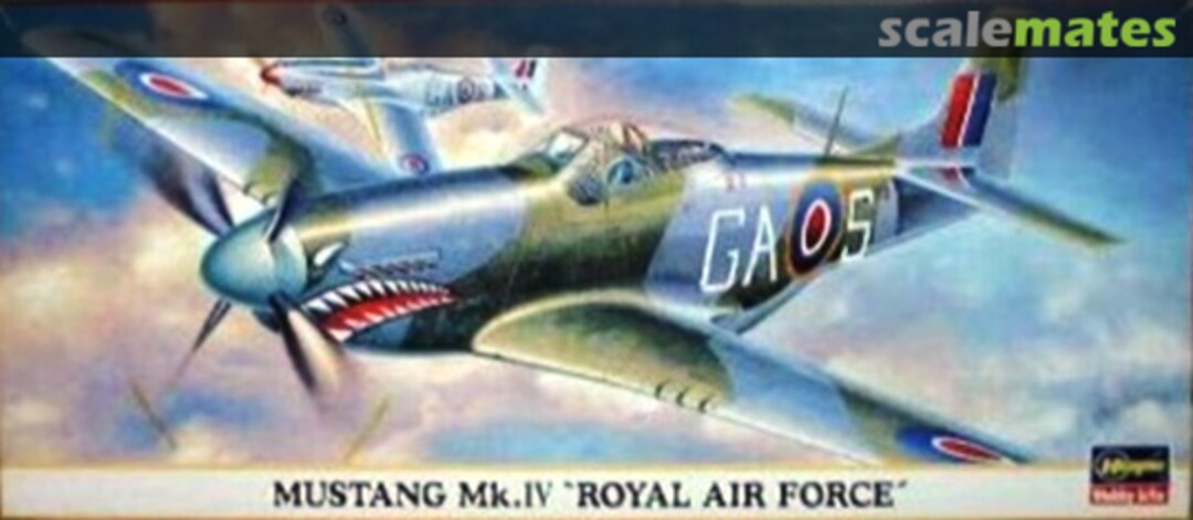 Boxart Mustang Mk.IV `Royal Air Force´ 00028 Hasegawa