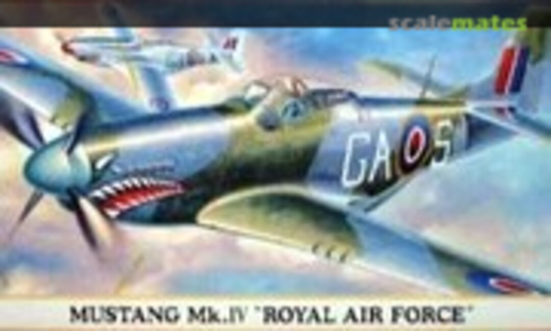 1:72 Mustang Mk.IV `Royal Air Force´ (Hasegawa 00028)