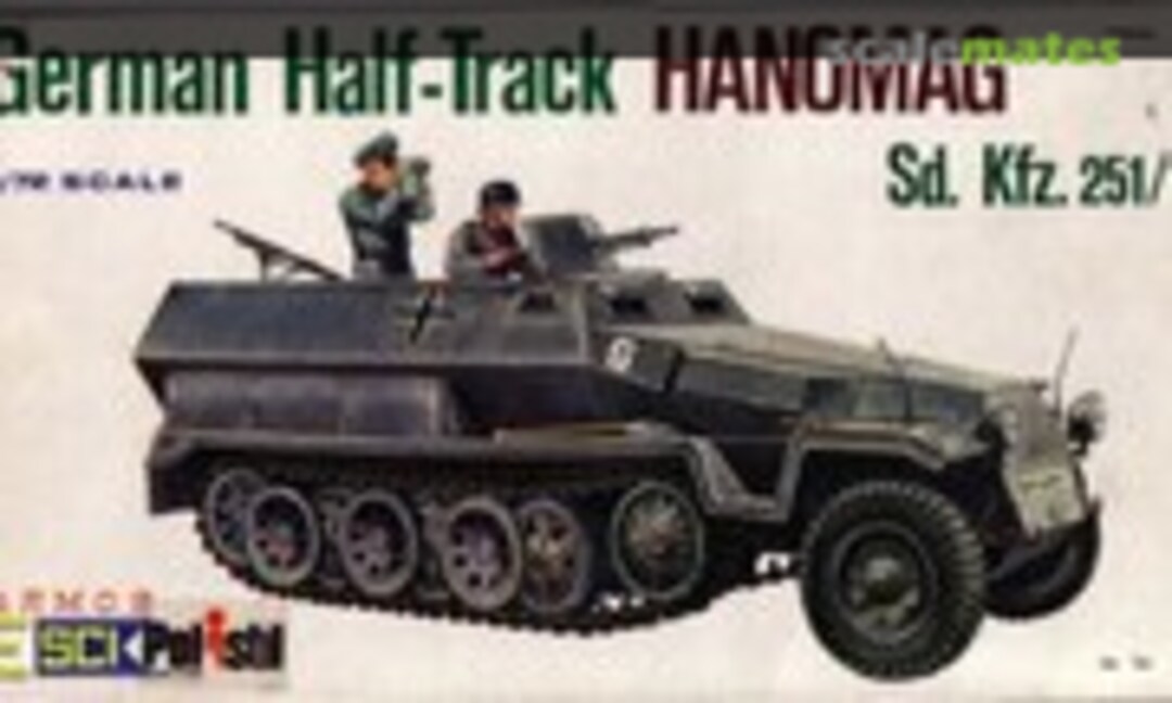 1:72 German Half-Track Hanomag Sd. Kfz. 251/1 (Polistil 8002)