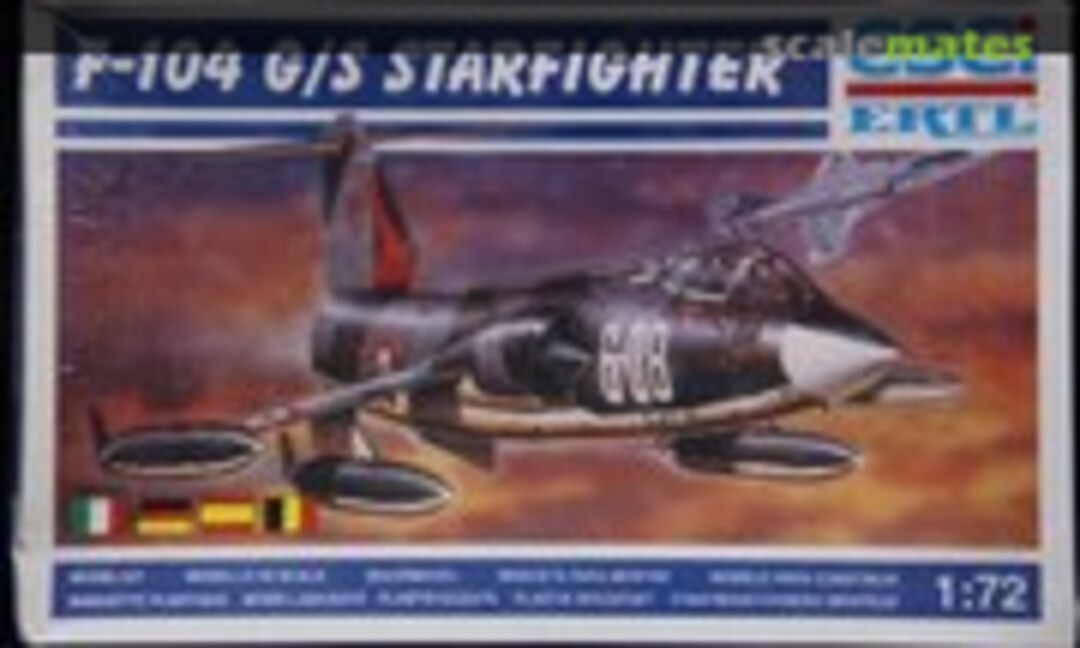 1:72 F-104 G/S Starfighter (ESCI/ERTL 9007)