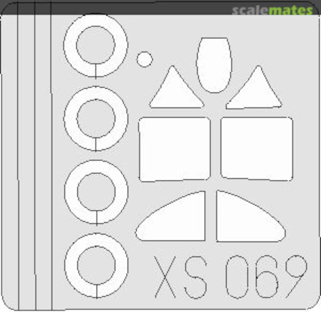 Boxart D-520 XS069 Eduard