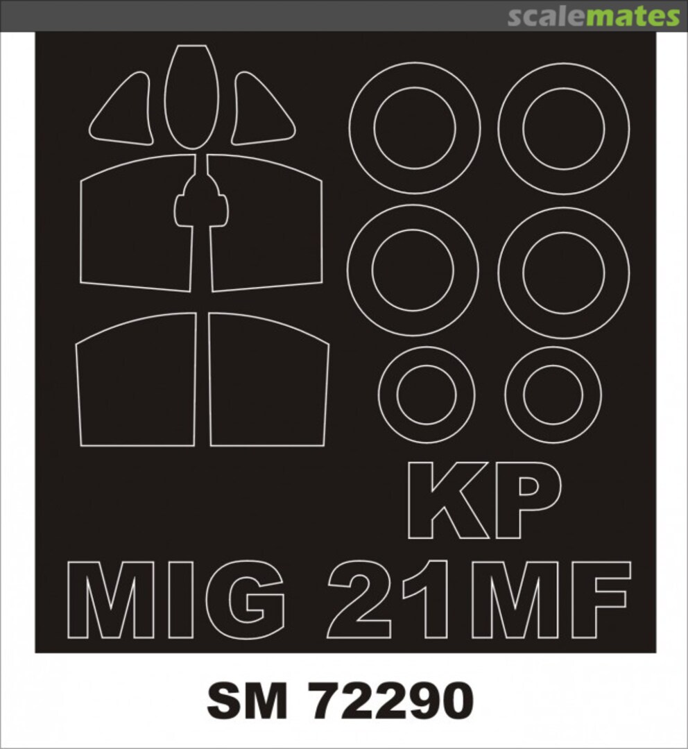 Boxart MiG-21MF (outside) SM72290 Montex