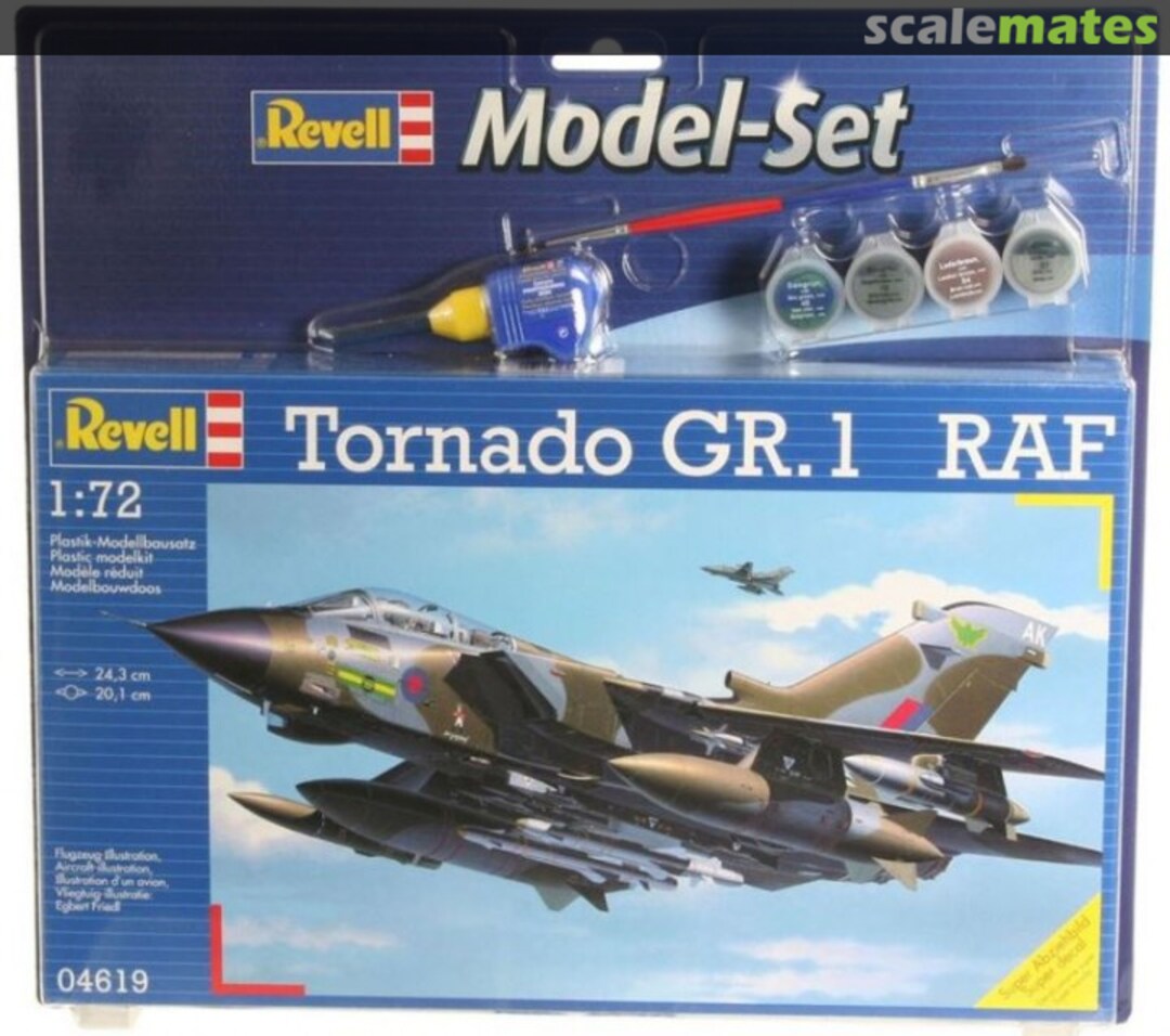 Boxart Tornado GR.1 RAF 64619 Revell