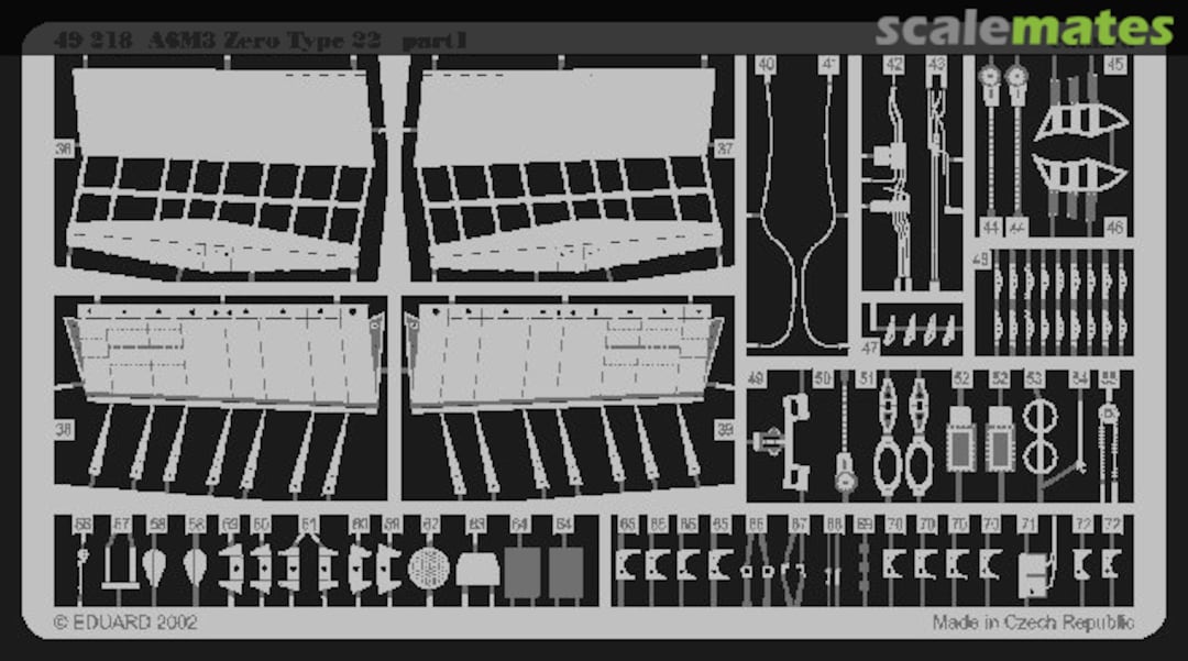 Boxart A6M3 Zero type 22 49218 Eduard