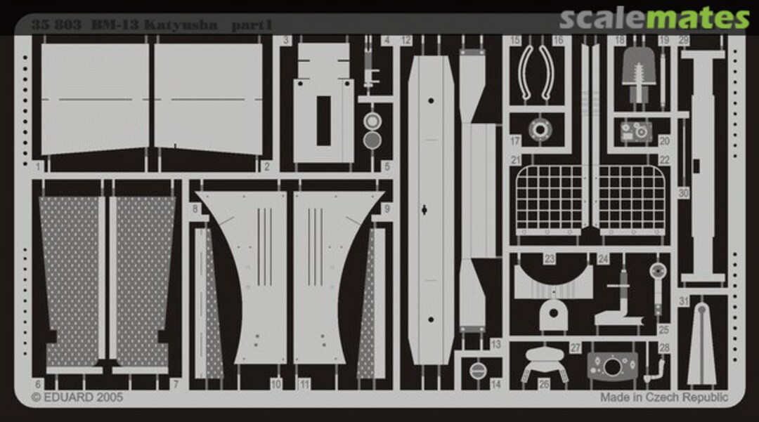 Boxart BM-13 Katyusha 35803 Eduard