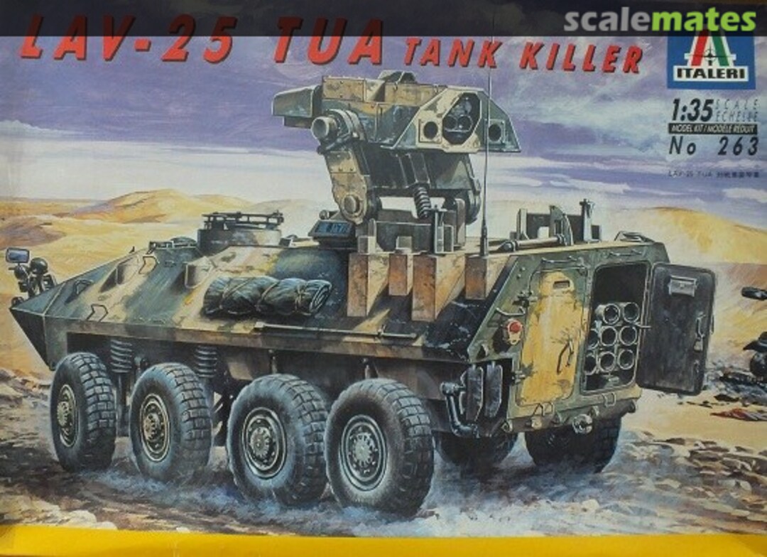 Boxart LAV-25 TUA Tank Killer 263 Italeri