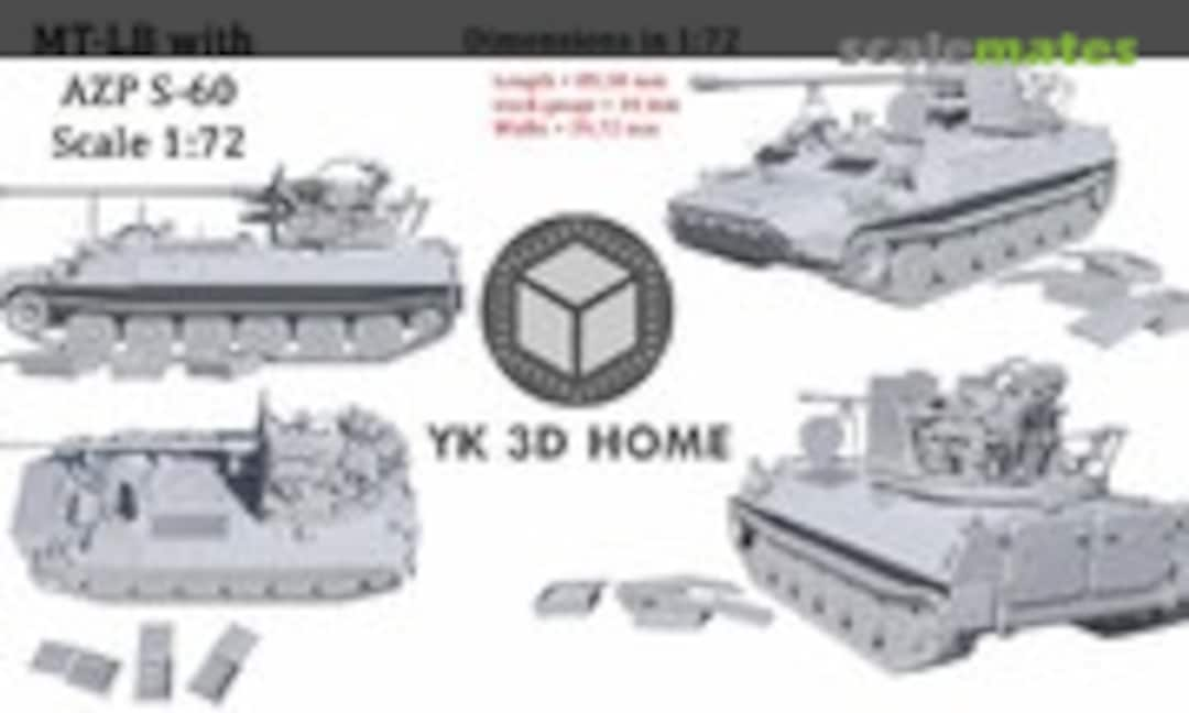 1:72 MT-LB with AZP S-60 57 mm (YK 3D Home )