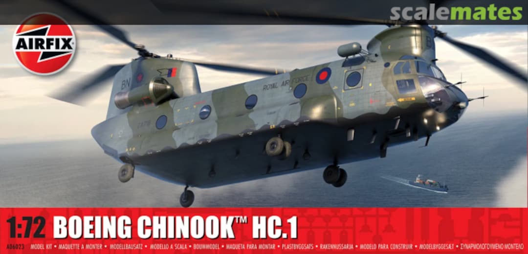 Boxart Boeing Chinook HC.1 A06023 Airfix