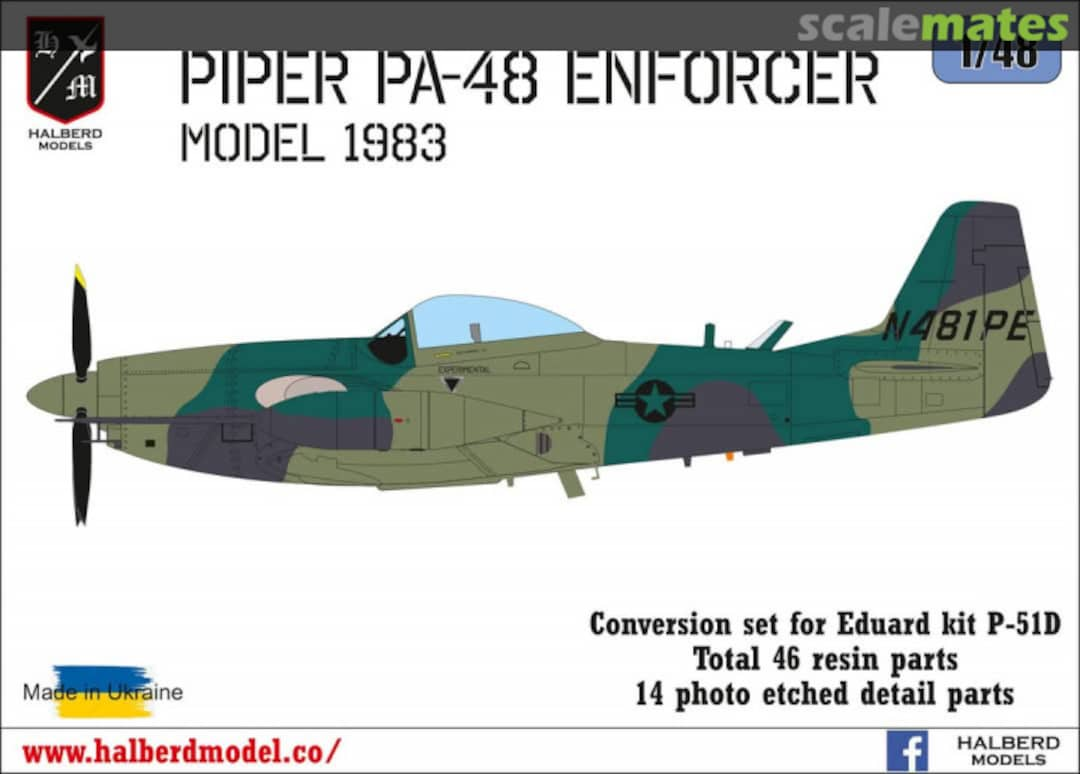 Boxart Piper PA-48 Enforcer  Halberd Models