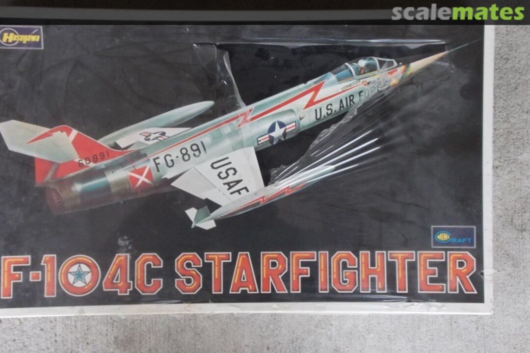 Boxart F-104C Starfighter 104 Minicraft Hasegawa