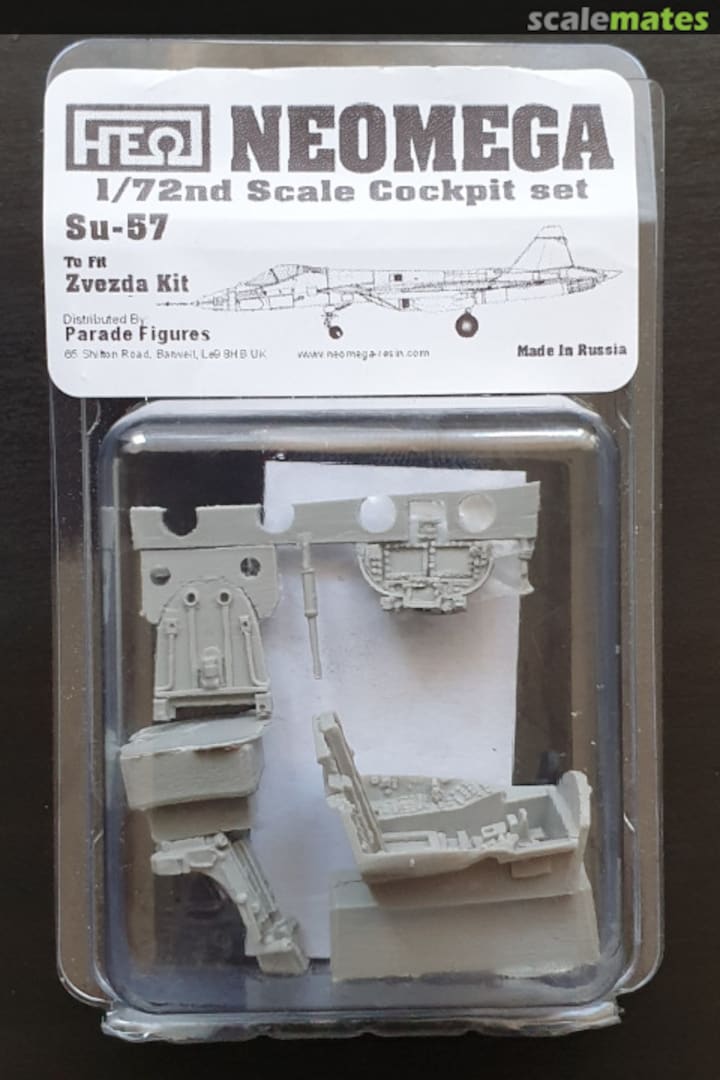 Boxart Su-57 Cockpit Set C106 NeOmega