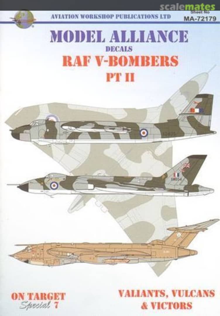 Boxart RAF V-Bombers PT II MA72179 Model Alliance