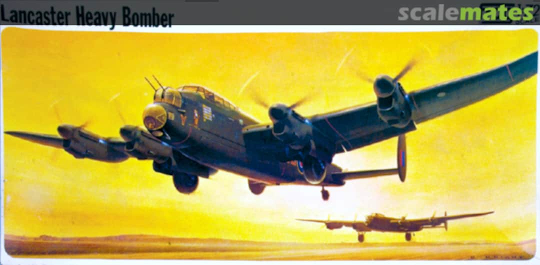 Boxart Lancaster Heavy Bomber F215 FROG