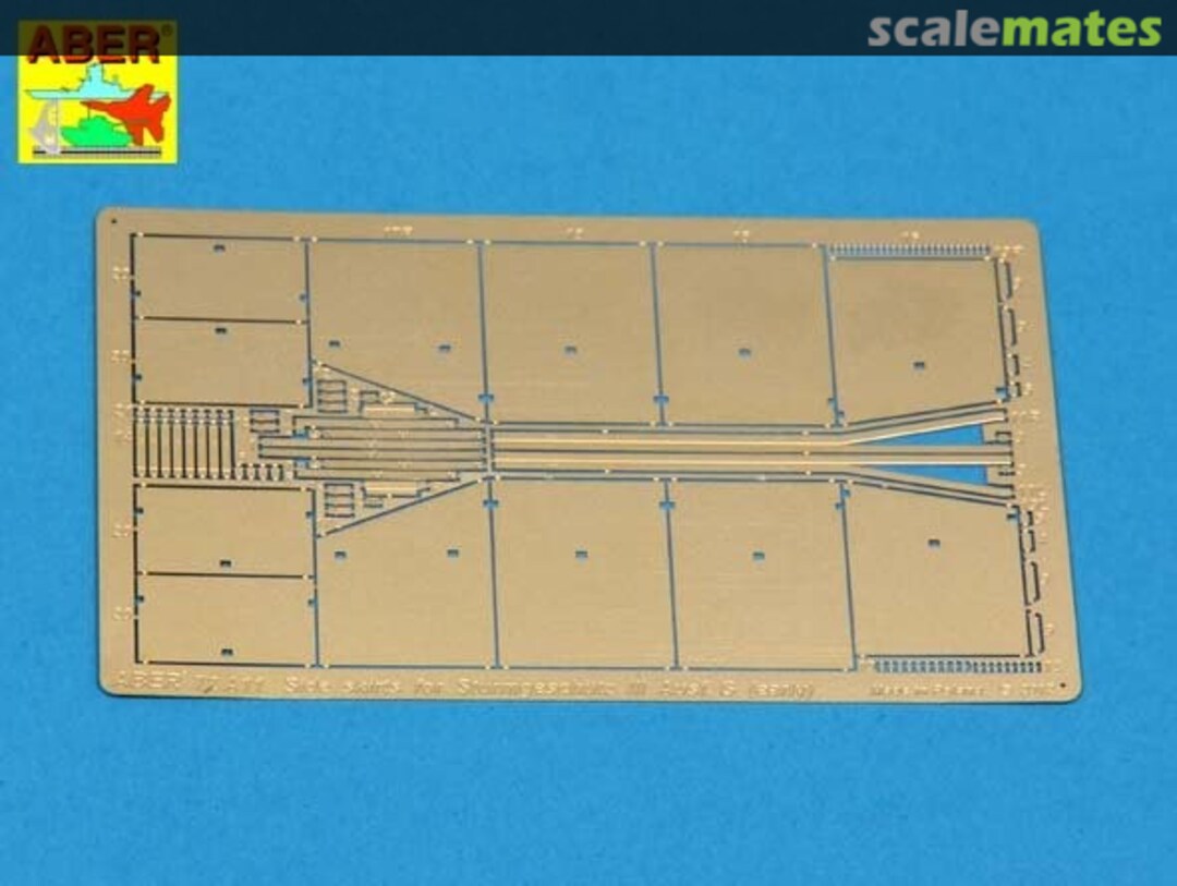 Contents Side skirts for Sturmgeschütz III 72A11 Aber