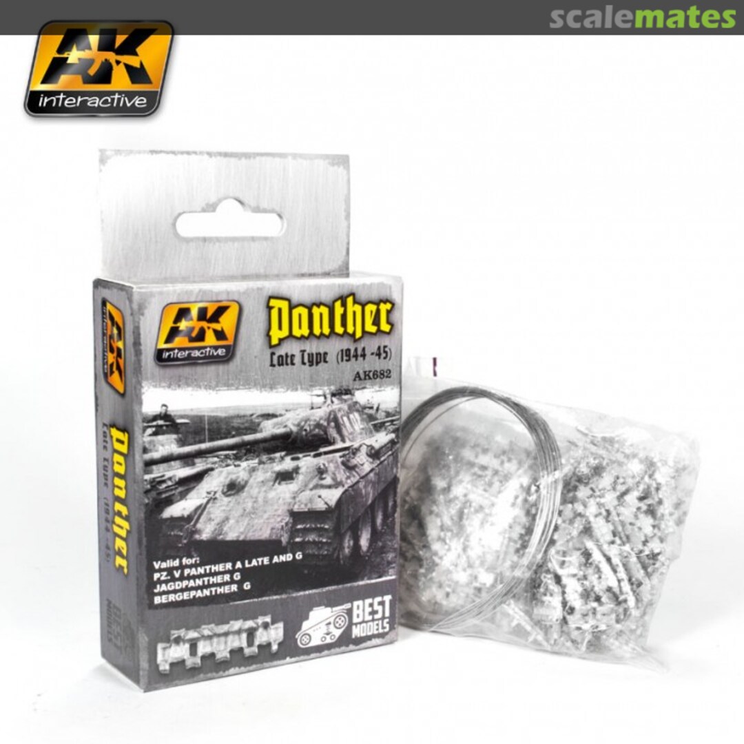 Boxart Panther Tracks AK 682 AK Interactive