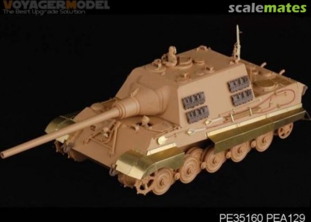 Boxart Sd.Kfz. 186 Panzerjäger "Jagdtiger" Schürzen PEA129 Voyager Model