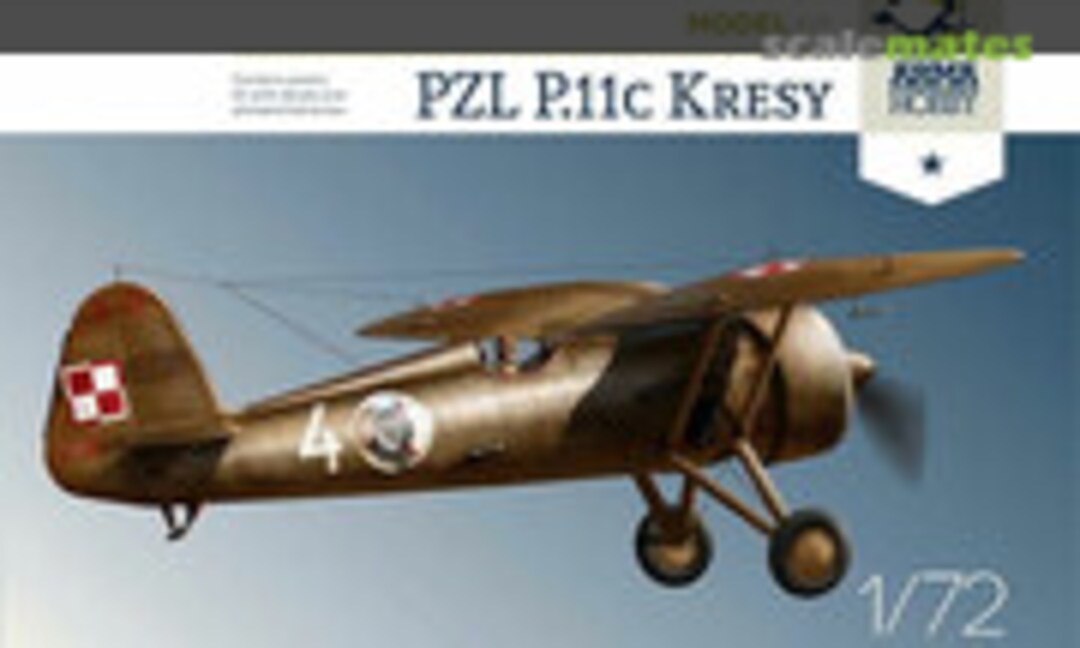 1:72 PZL P.11c Kresy (Arma Hobby 70017)