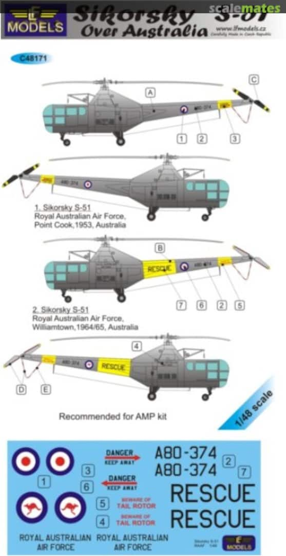 Boxart Sikorsky S-51 C48171 LF Models