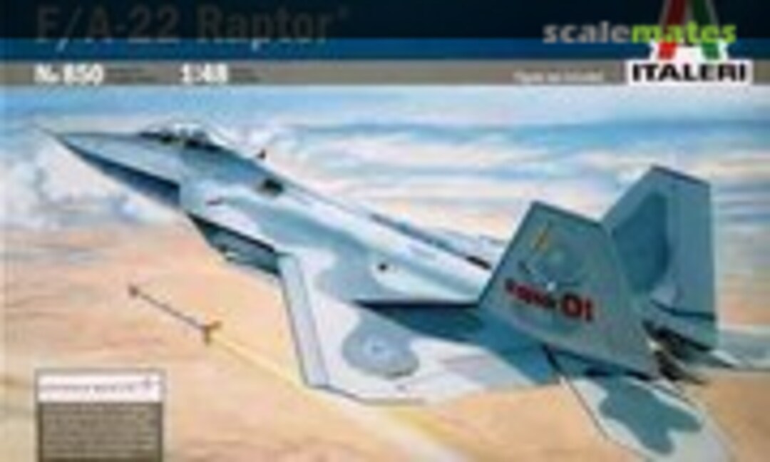 1:48 F/A-22 Raptor (Italeri 850)