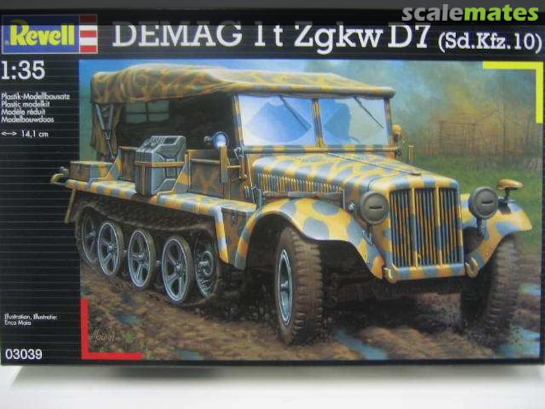 Boxart Sd.Kfz 10 Ausf. B 03039 Revell