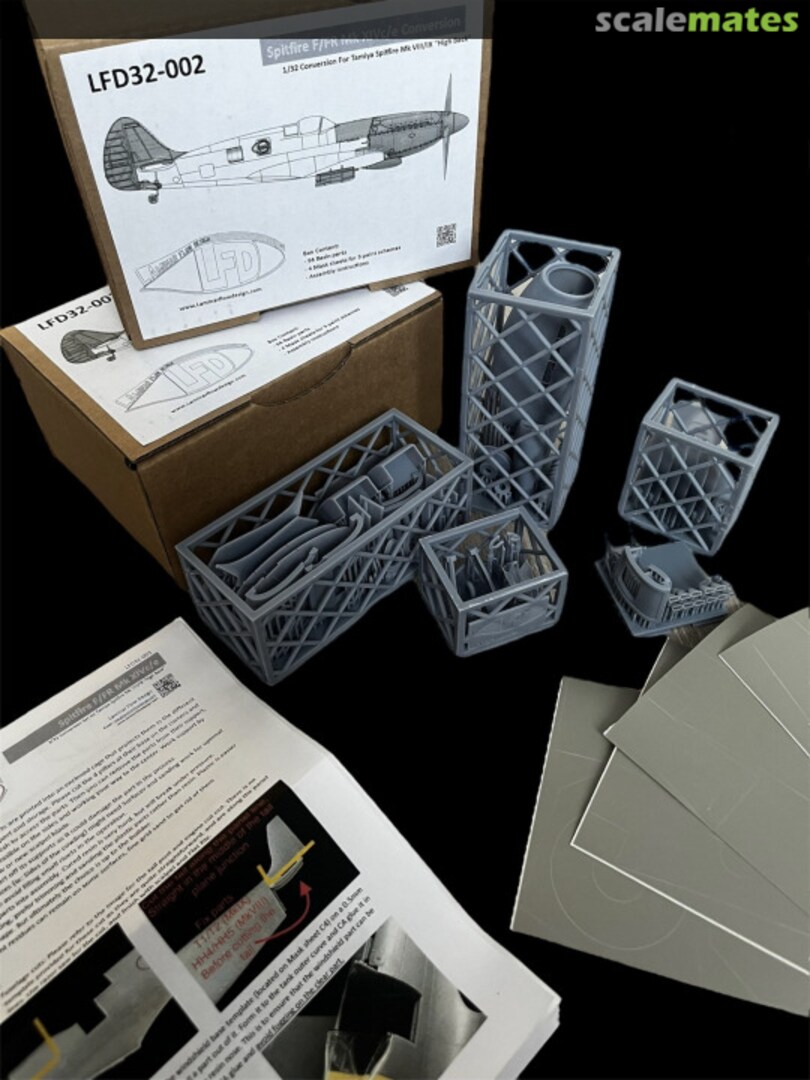 Contents Spitfire F/FR XIVc/e Conversion "High back" LFD32-002 Laminar Flow Design