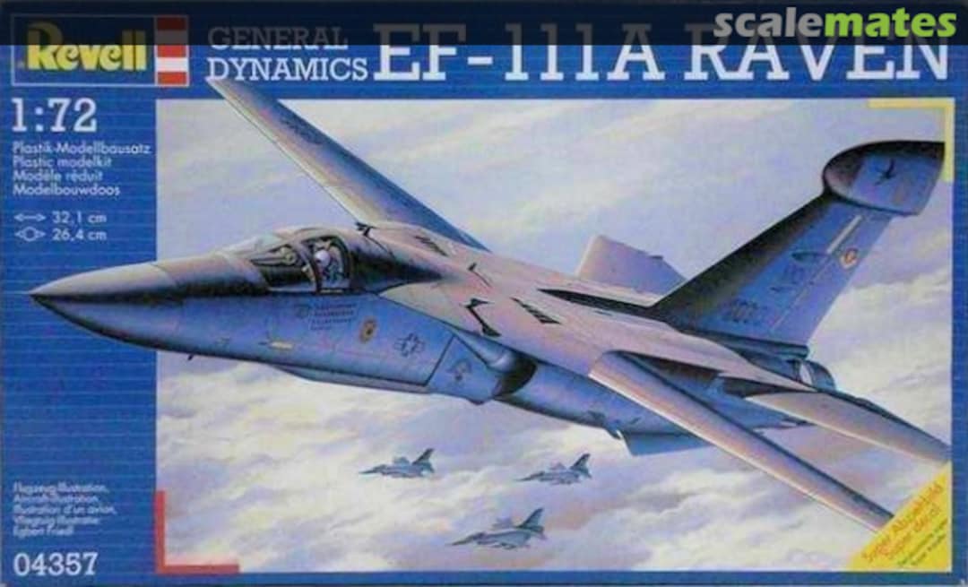 Boxart General Dynamics EF-111A Raven 04357 Revell