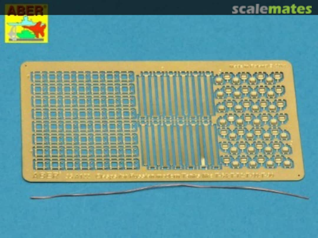 Contents Clasps for Russian modern Tanks ( T-64, T-72, T-80, T-90 ) 35A122 Aber