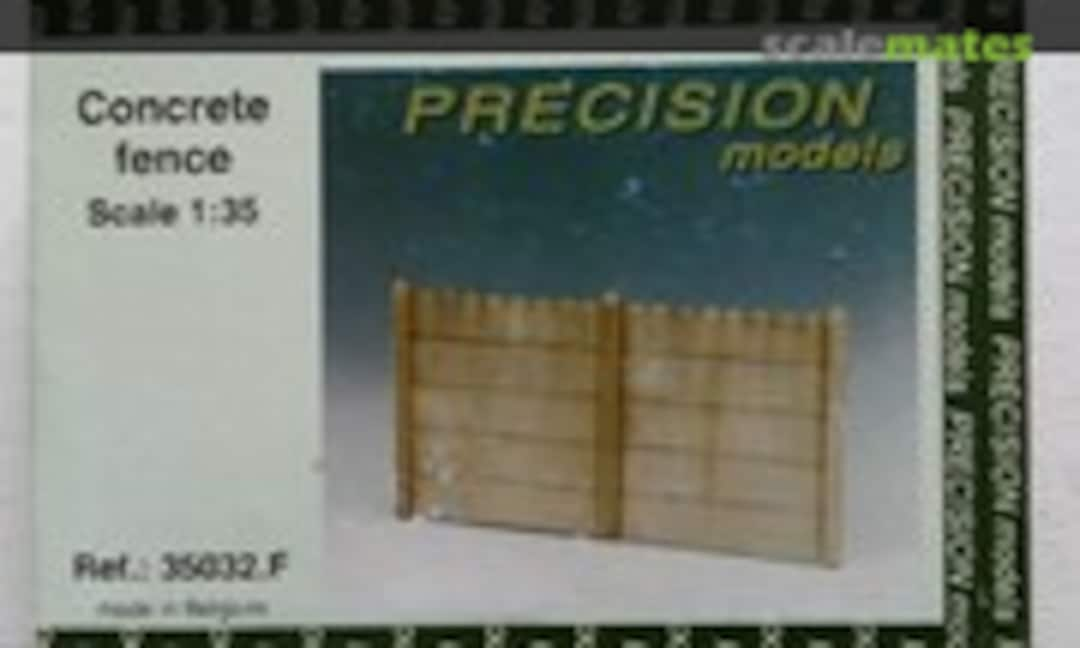 1:35 Concrete Fence (Precision Models 35.032)