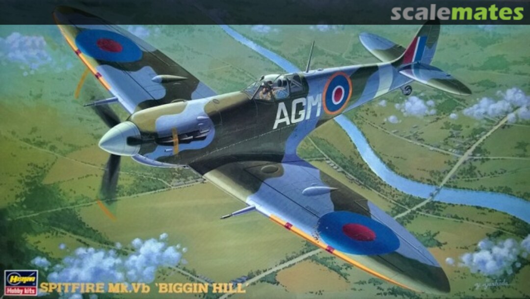 Boxart Spitfire Mk.Vb 09270 Hasegawa