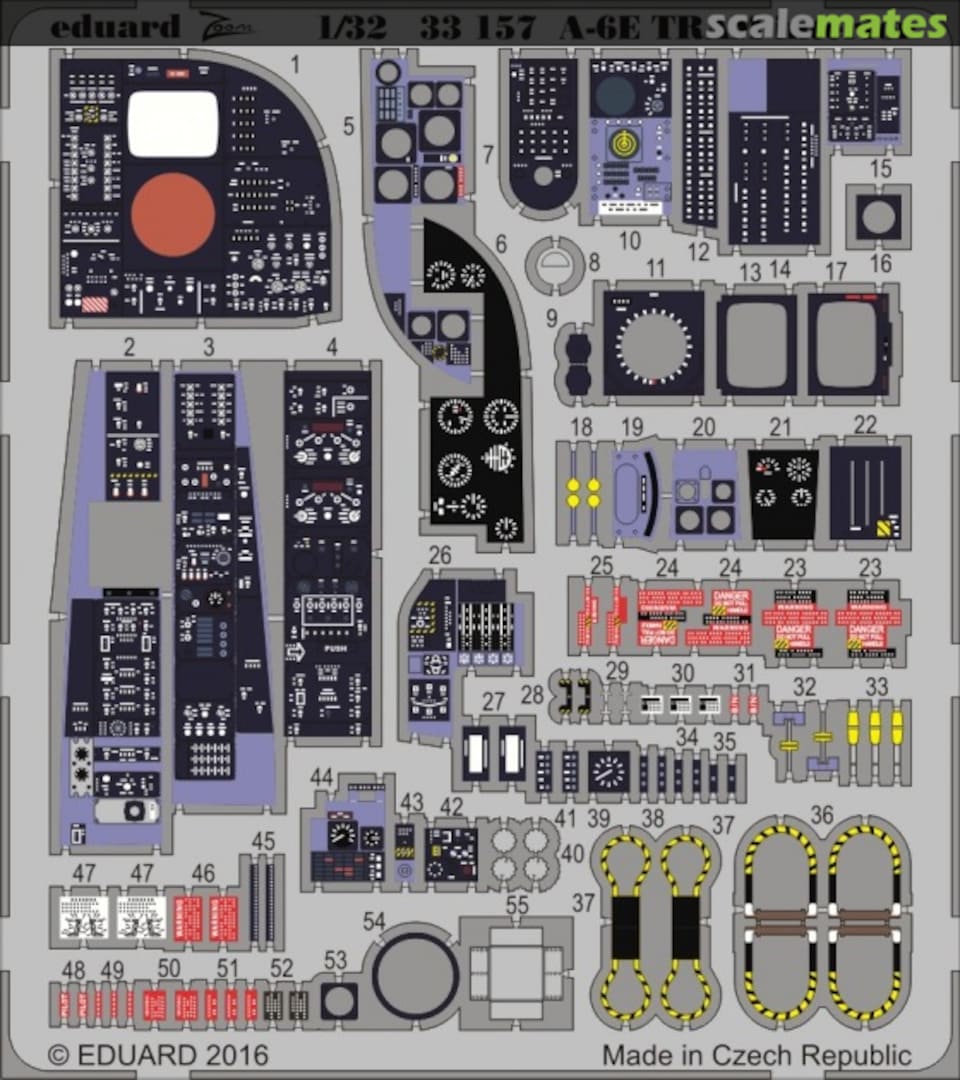 Boxart A-6E TRAM interior 33157 Eduard