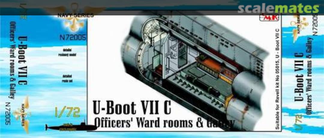 Boxart U-Boot VII C Officer's Ward rooms & Galley N72005 CMK