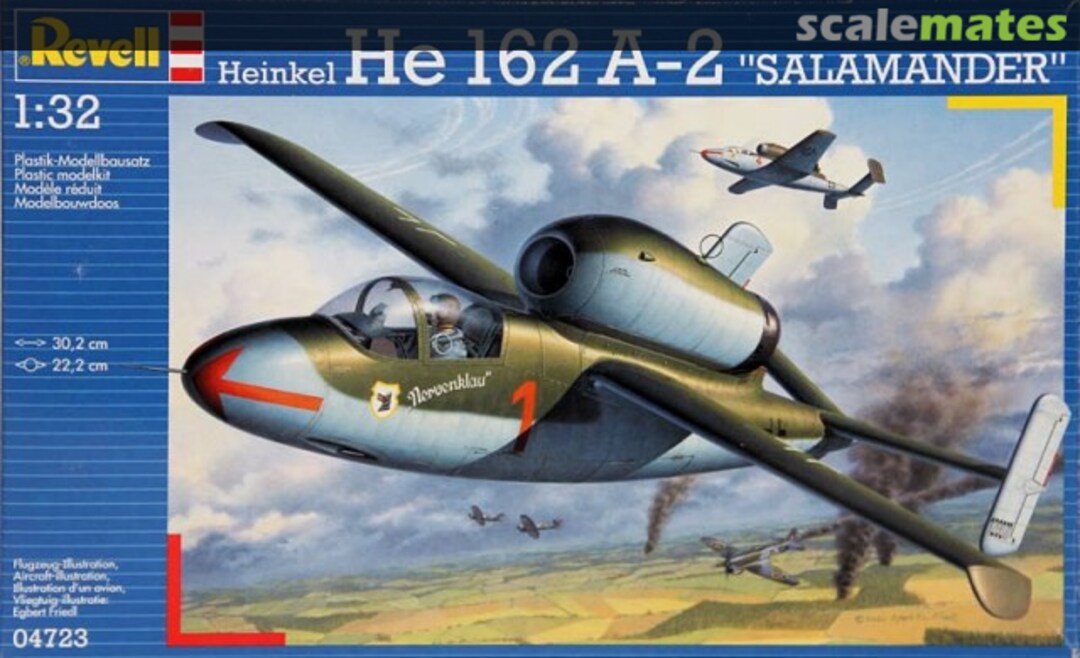 Boxart Heinkel He 162A-2 "Salamander" 04723 Revell