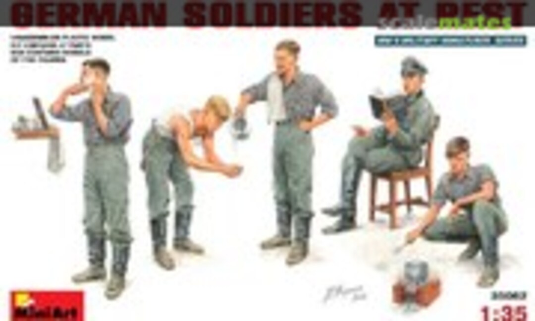 1:35 Soldiers at Rest (MiniArt 35062)