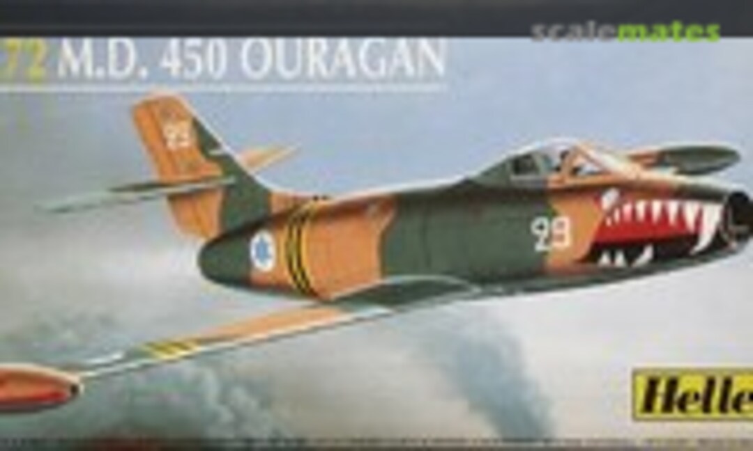 1:72 M.D. 450 Ouragan (Heller 80201)