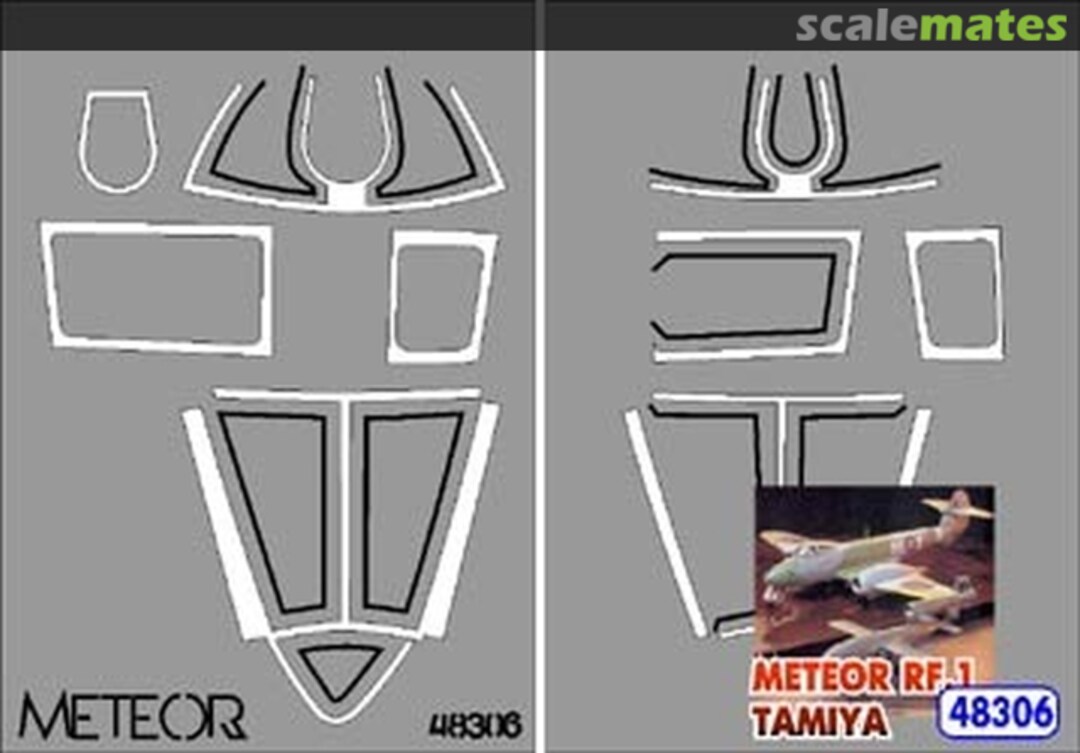 Boxart Mask for Meteor RF.1 48306 Hobby Plus