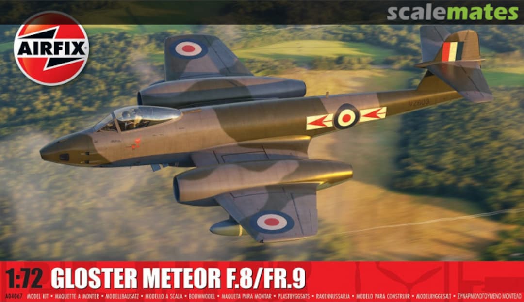 Boxart Gloster Meteor F.8/FR.9 A04067 Airfix