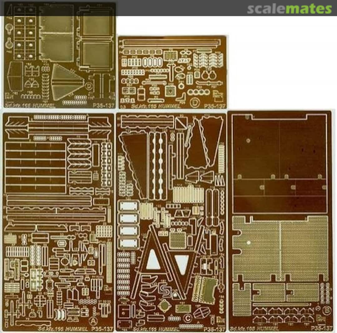 Boxart Hummel Sd.Kfz.165 (early version) P35-137 Part