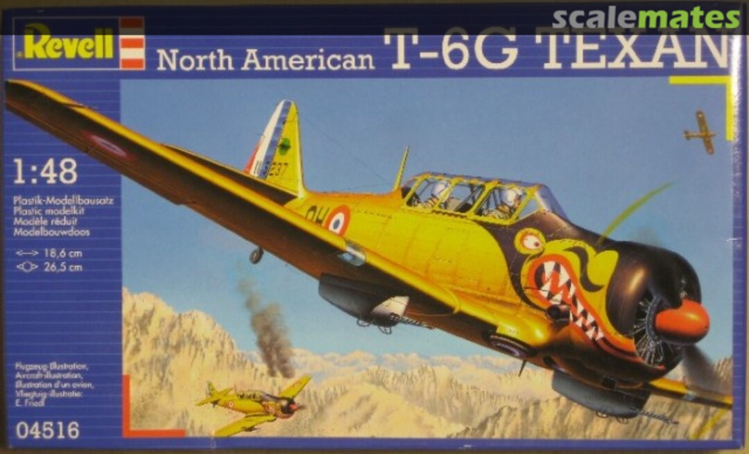 Boxart North American T-6G Texan 04516 Revell