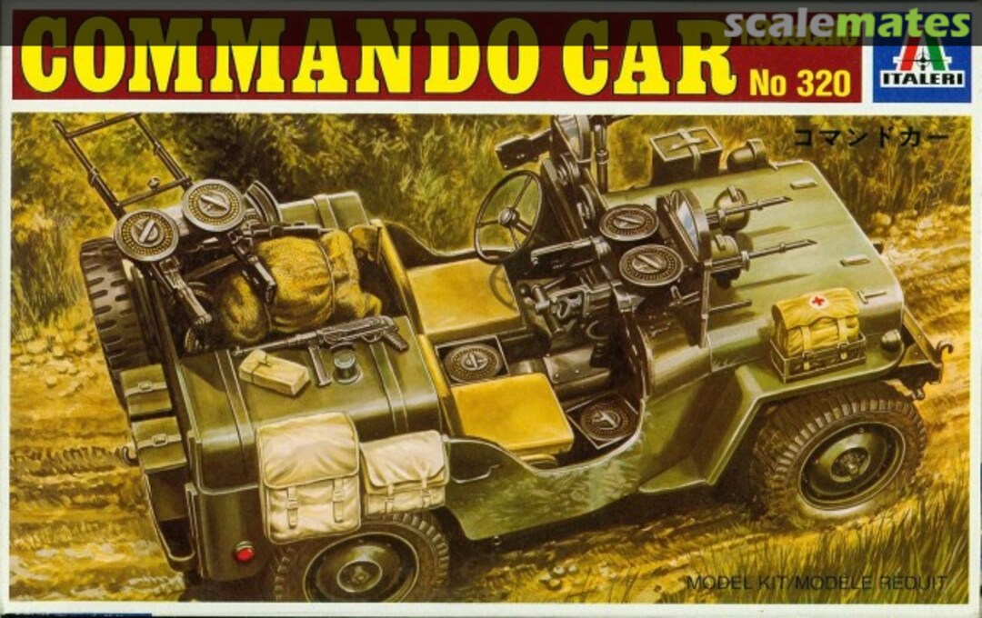 Boxart Commando Car 320 Italeri