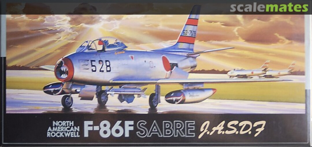 Boxart North American Rockwell F-86F Sabre 7A-F18 Fujimi