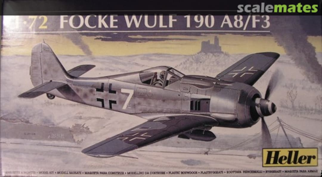 Boxart Focke Wulf 190 A8/F3 80235 Heller