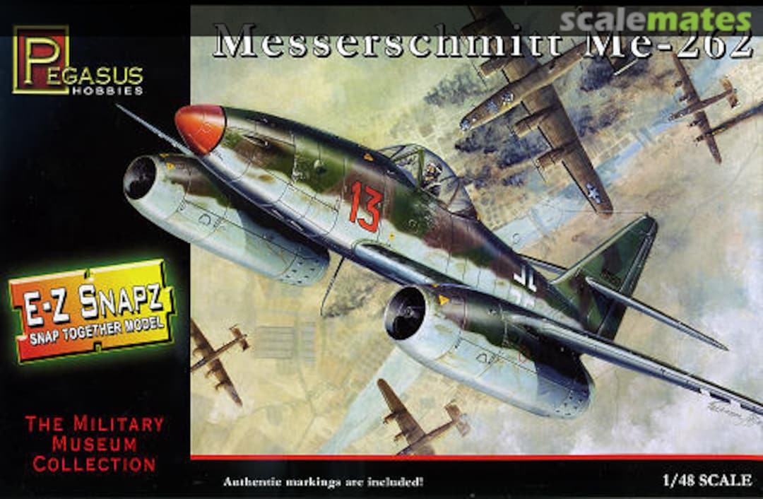 Boxart Messerschmitt Me-262 8415 Pegasus Hobbies