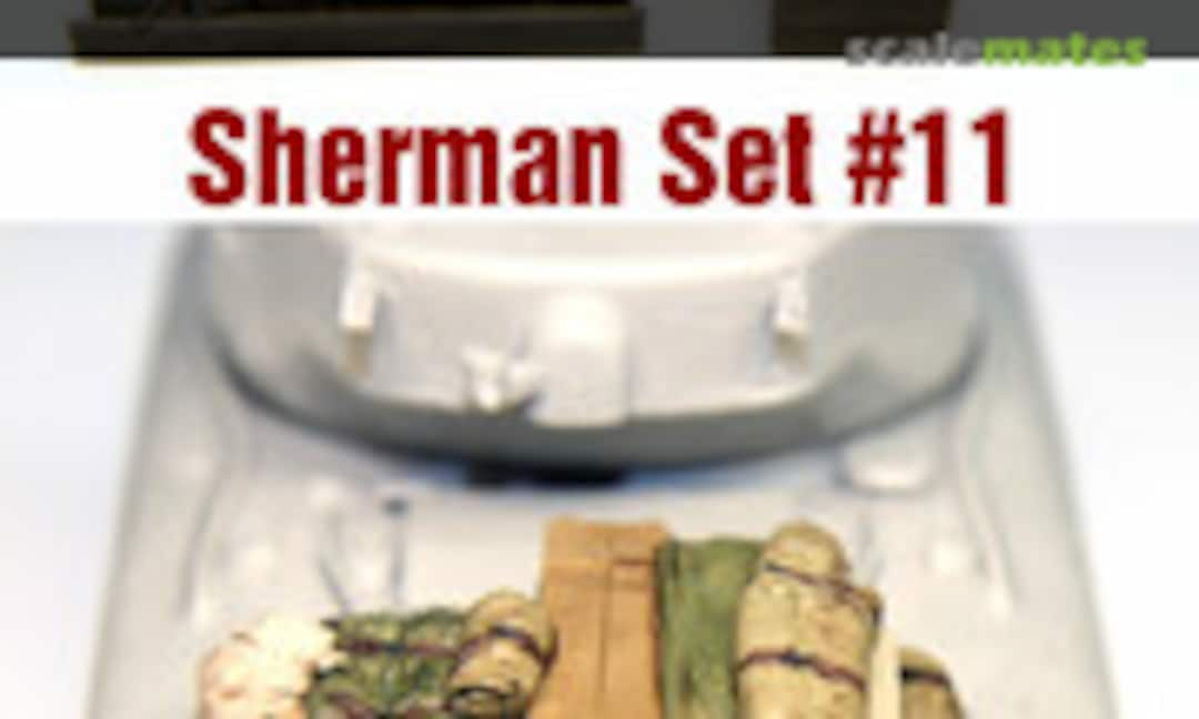 1:35 WWII Sherman Engine Deck &amp; Stowage Set #11 (8pcs) (Value Gear SH011)