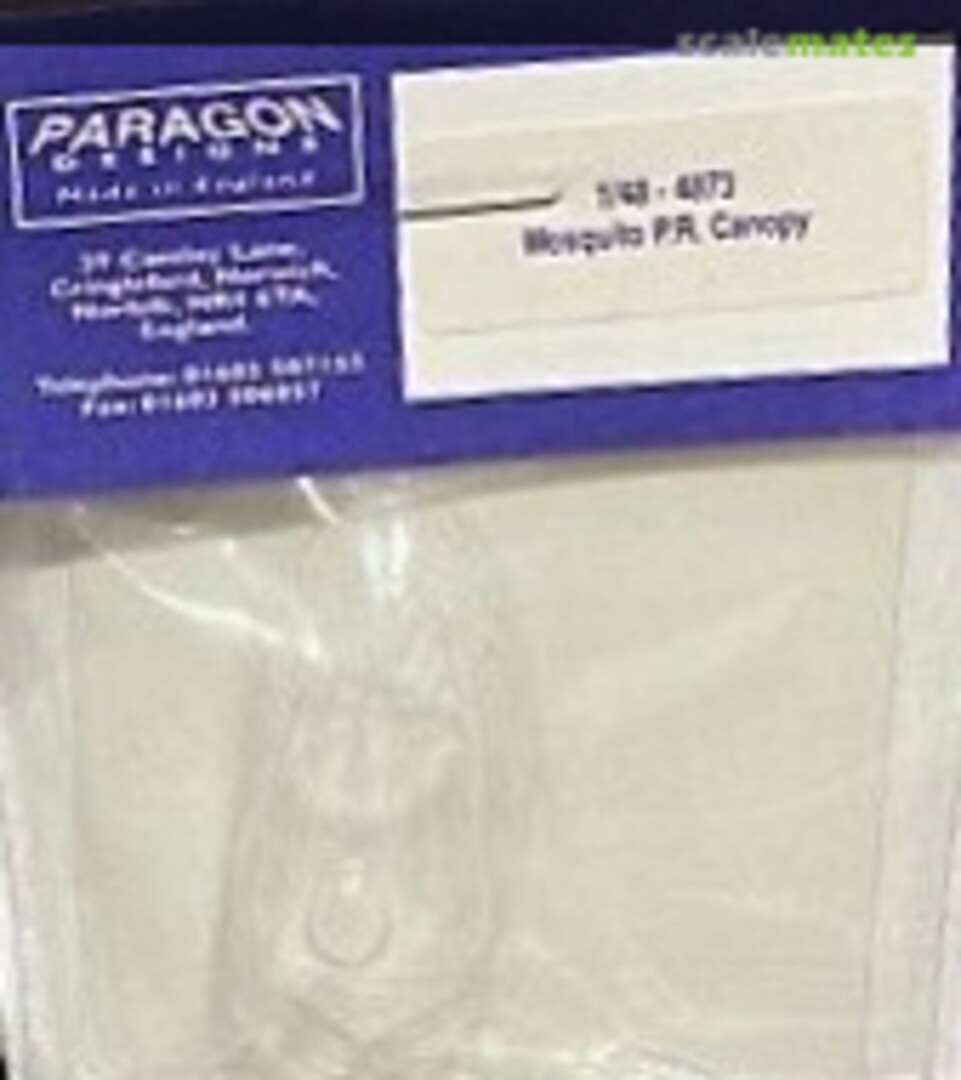 Boxart mosquito P.R. canopy 4873 Paragon Designs