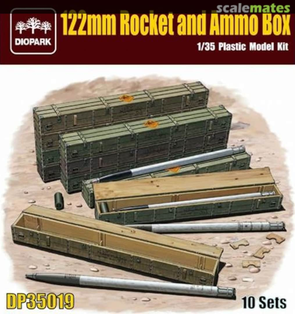 Boxart 122mm Rocket and Ammo Box DP35019 Diopark